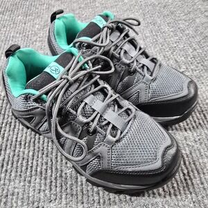 i-Runner Shoes Mens Size 5.5 XW Gray Teal Explorer Trail Hiking Diabetic Sneaker